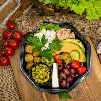 Vegetarisk tallrik