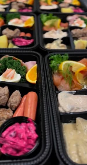 Vår egen Jultallrik. En enklare lunch eller middag.