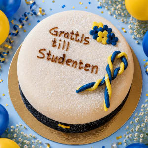Studentårta som smakar som en klassisk prinsesstårta