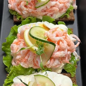 Ahlgrens räkmacka lyx