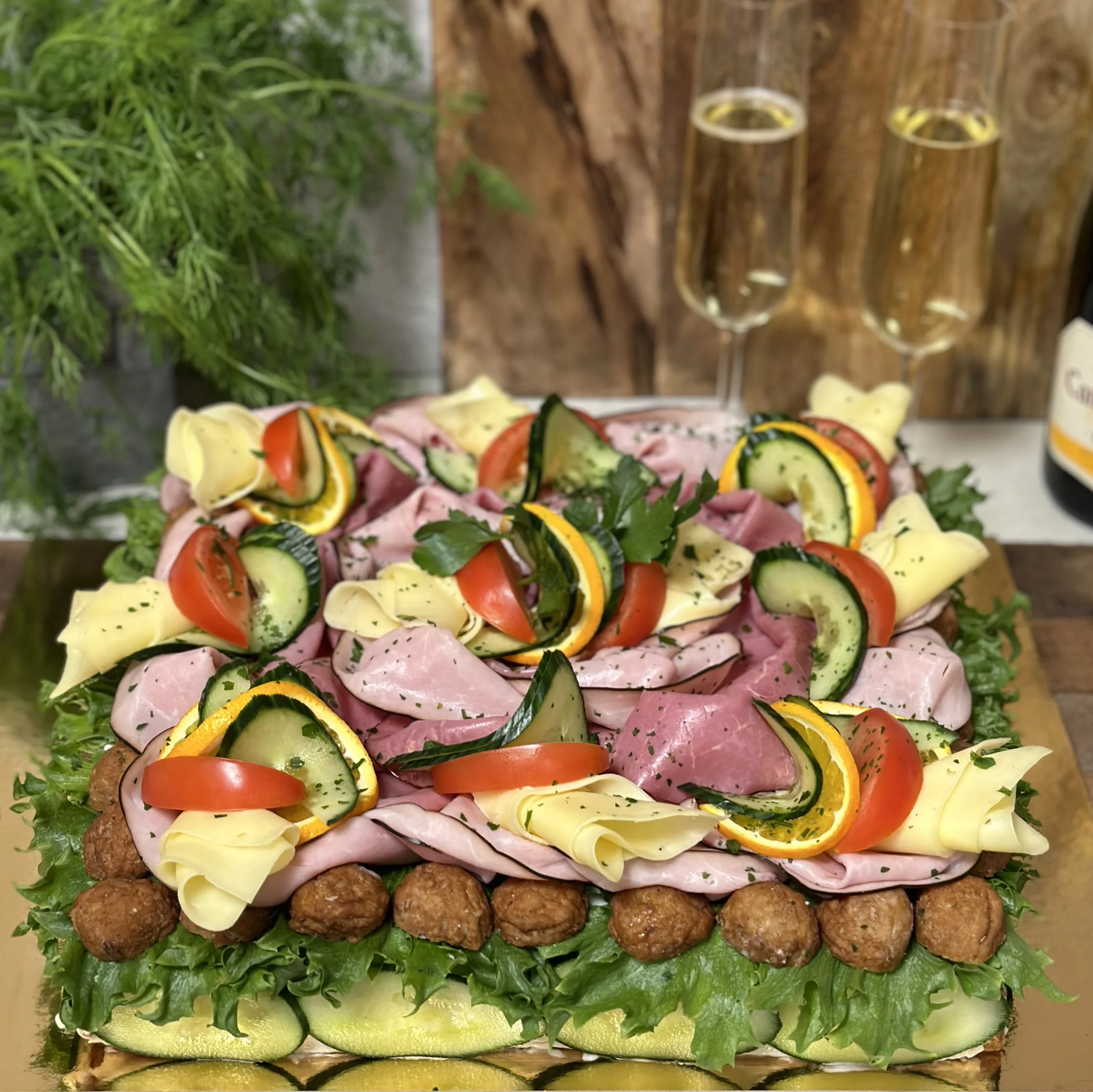 Skinktårta