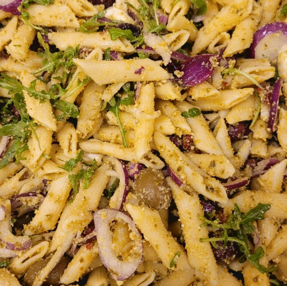 Pastasallad pesto