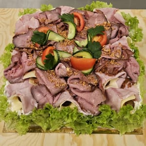 Smörgåstårta Rostbiff/skinka