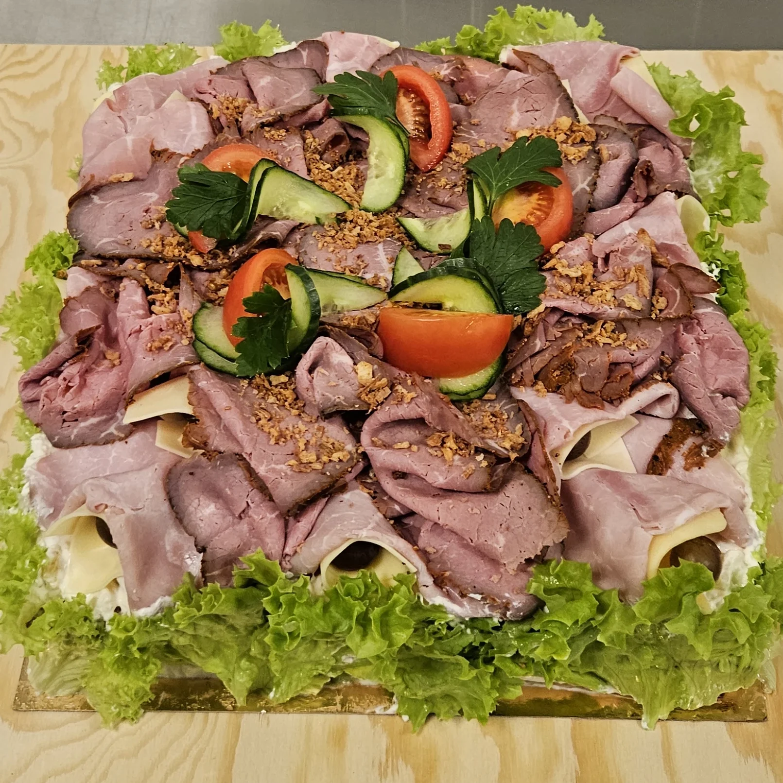 Smörgåstårta Rostbiff/skinka