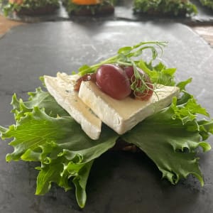 Blåmögelost och fikonmarmelad