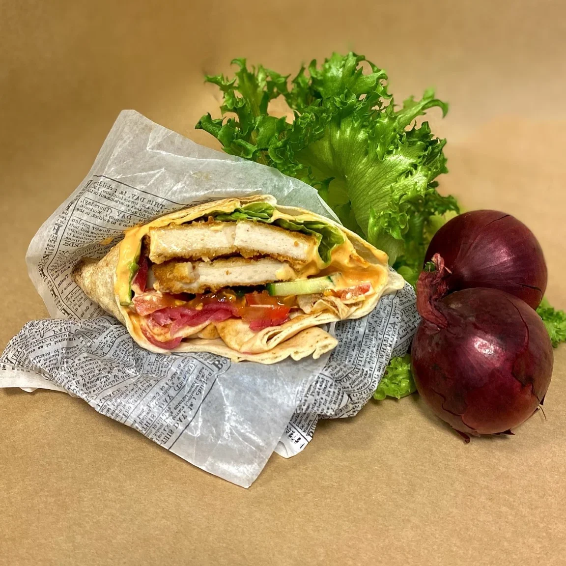 Kycklingwrap