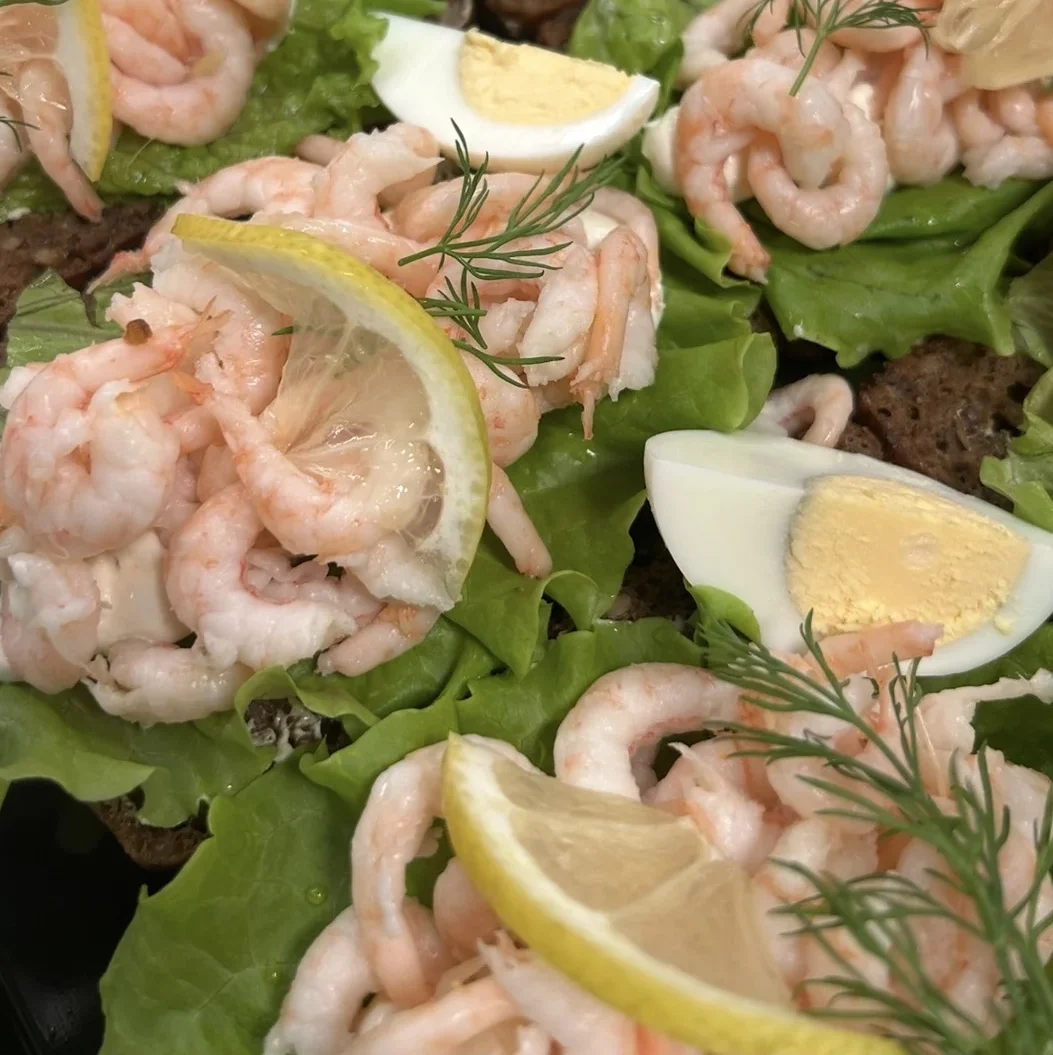 Smörrebröd räka
