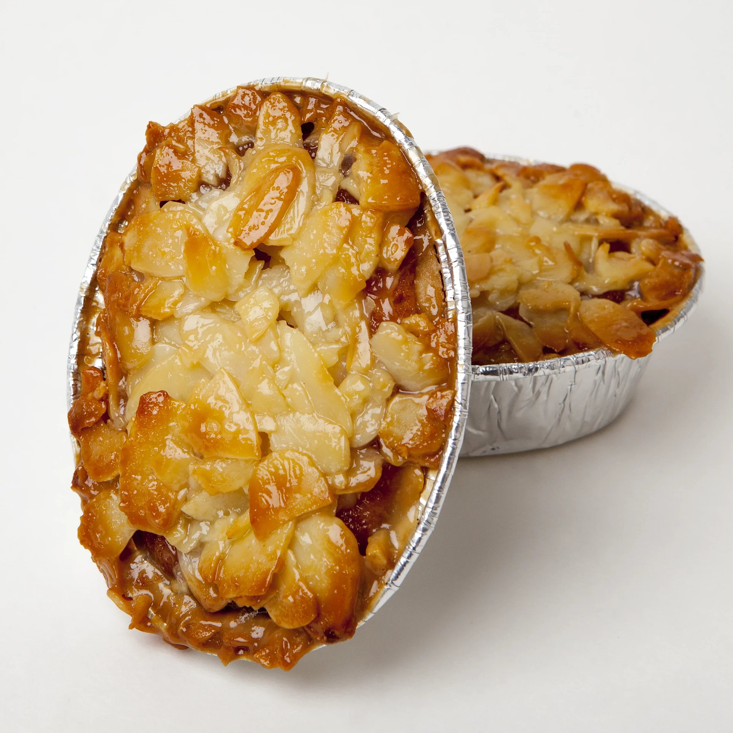 Mazarin toppad med en knäckig tosca