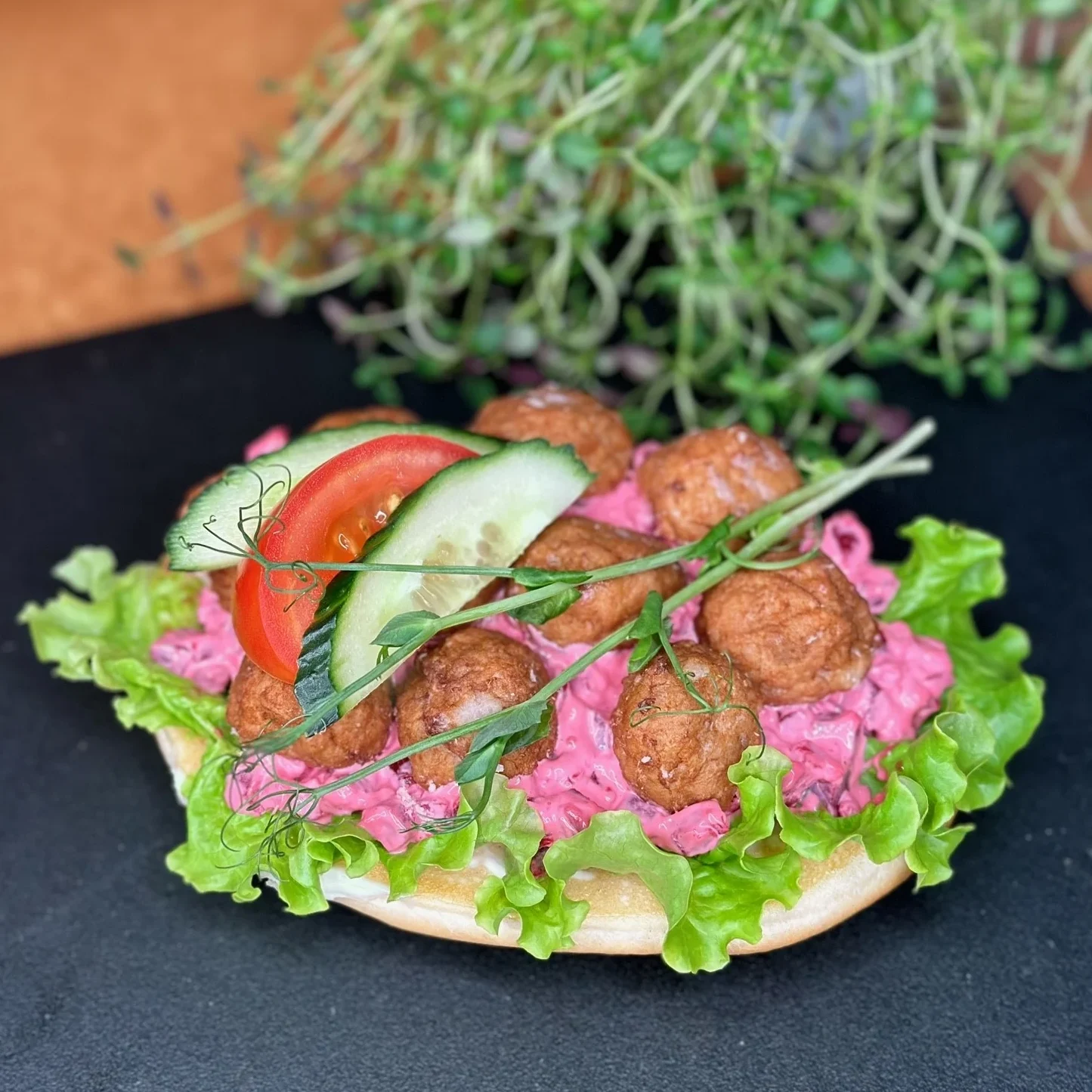 Köttbullemacka