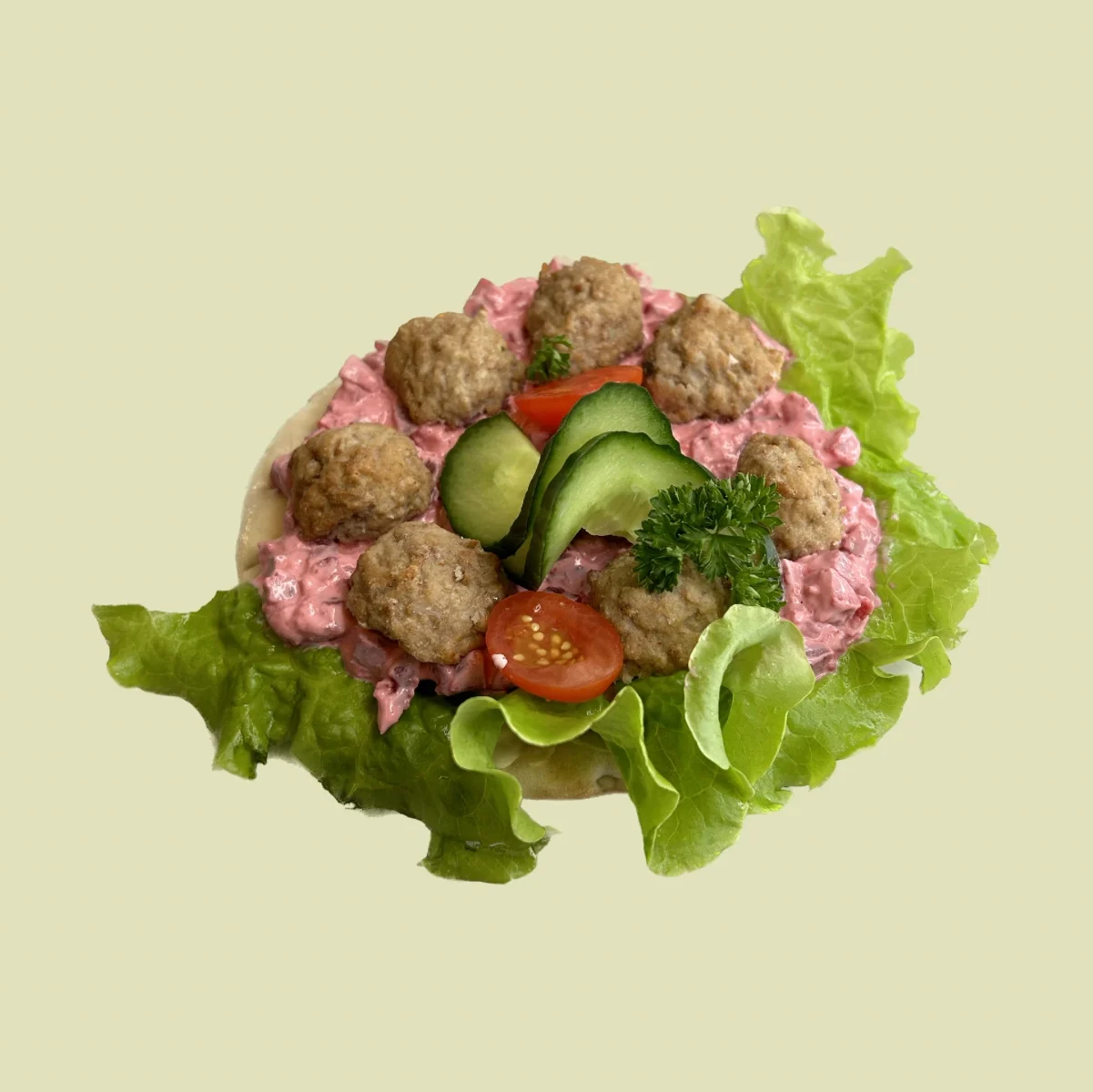 Köttbullemacka