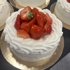 Gräddtårta jordgubb