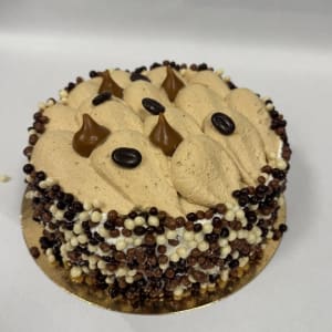 Lapplands tårta med smak av cappuccino