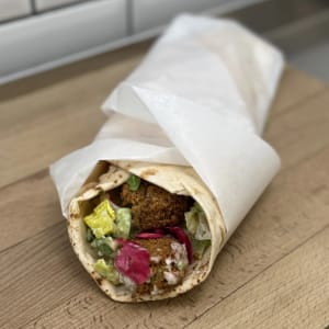Falafelwrap i ett libabröd.300g.