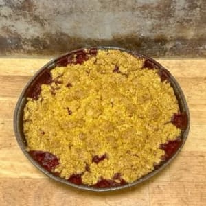 Hallon & saffranspaj