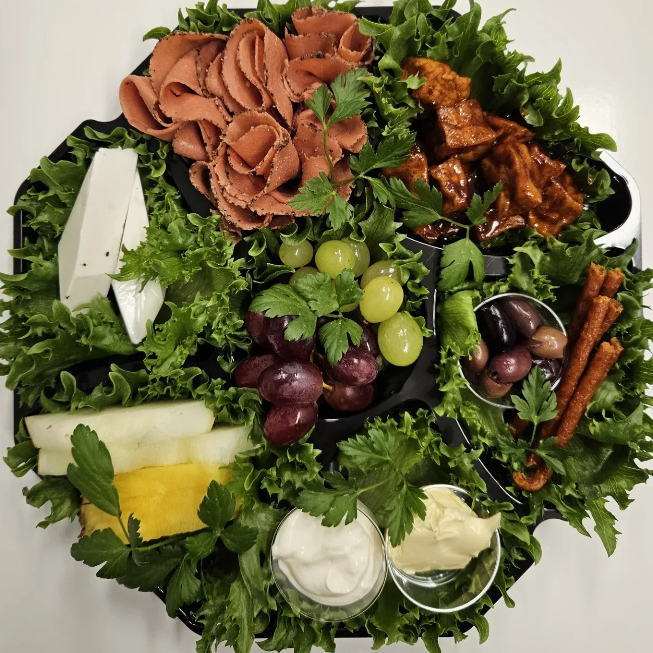 Vegansk bricka