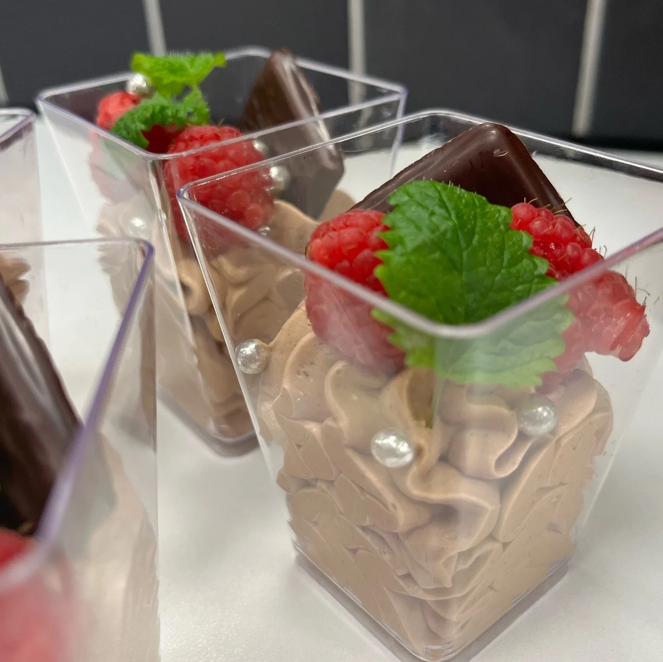 choklad mousse Fudge och Havssalt