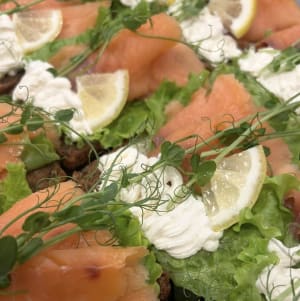 Smörrebröd lax