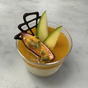 Vaniljpannacotta bakad utan gluten & laktos