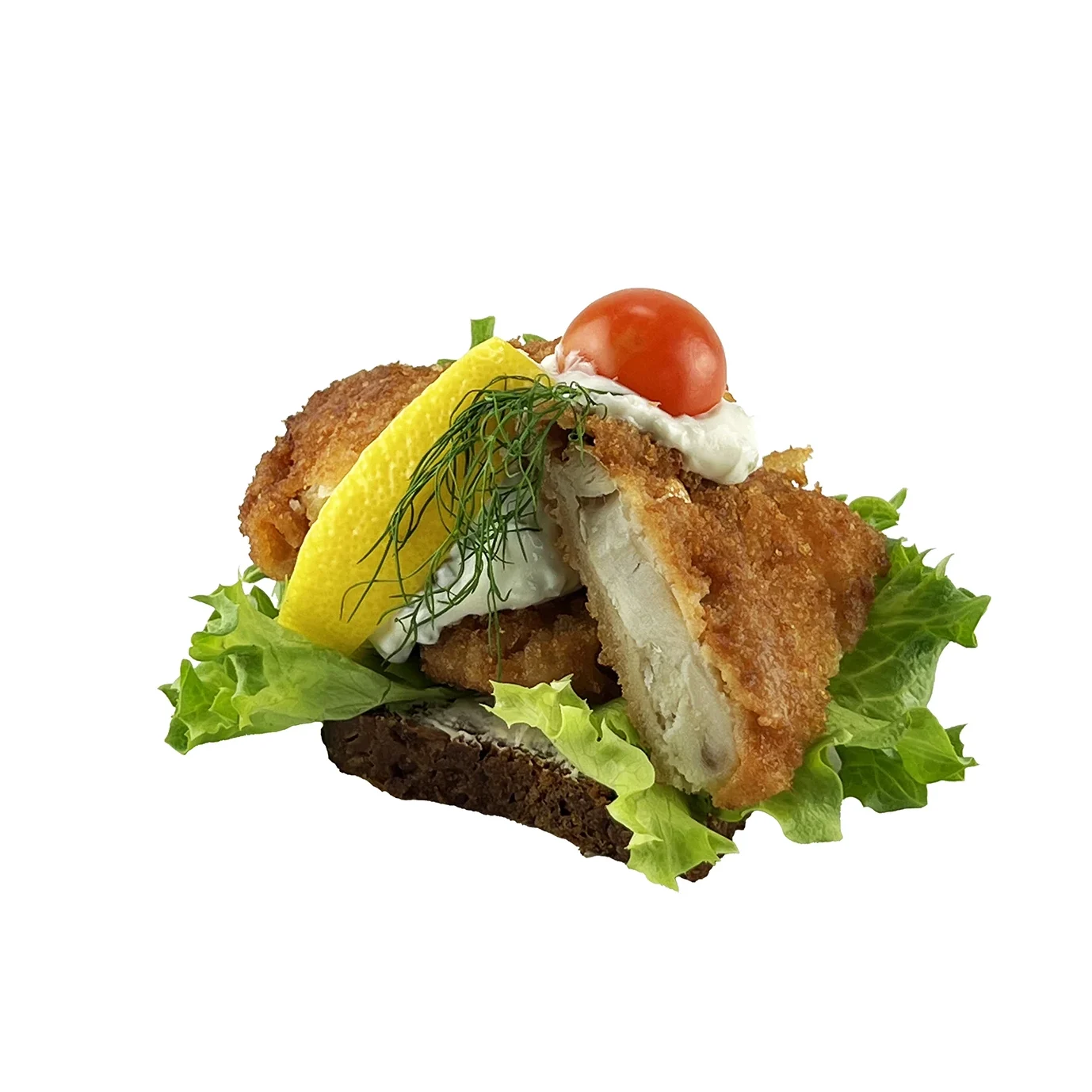 Smörrebröd Rödspätta & Remoulad