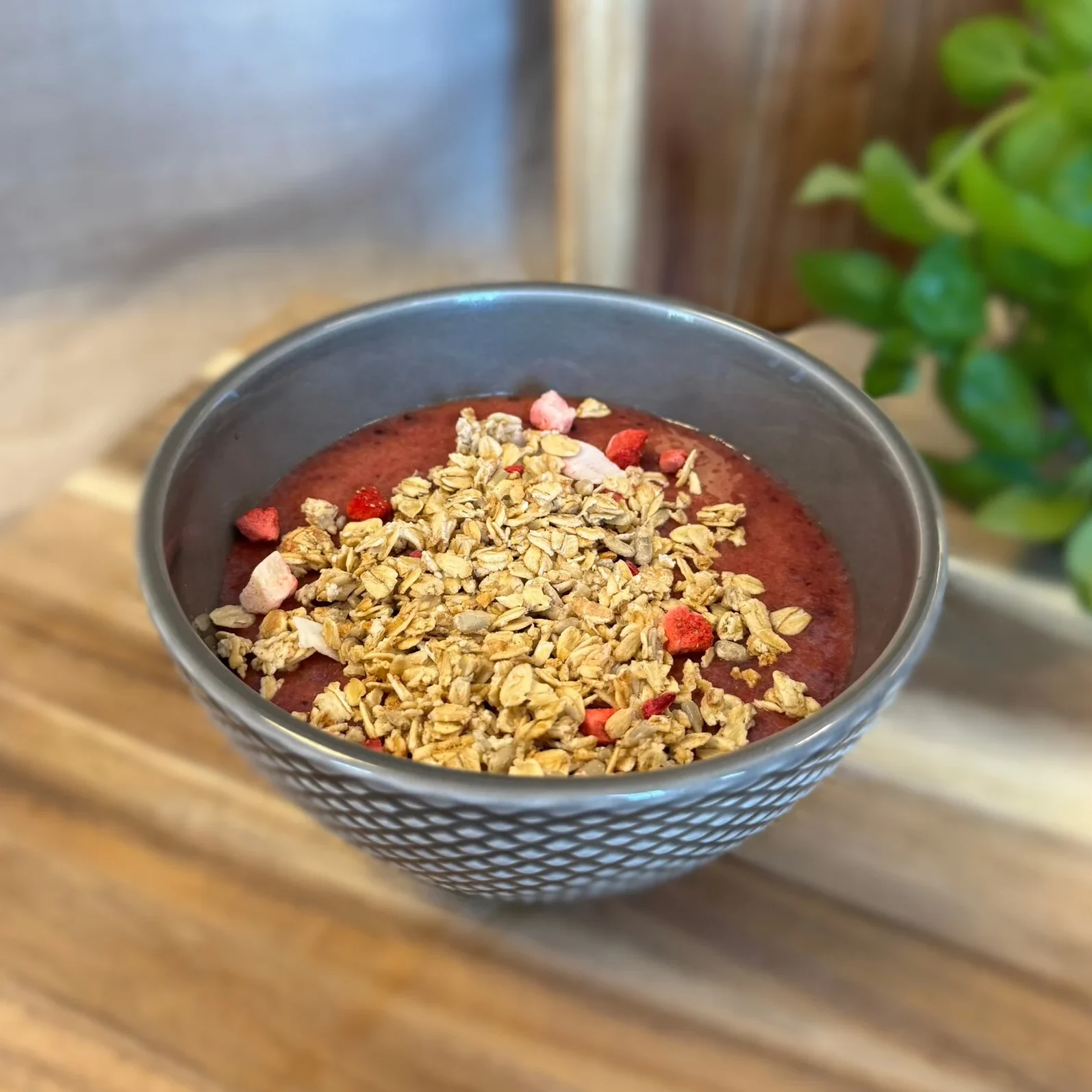 Smoothie med granola