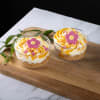 Bageriets cheesecake med passionsfrukt och vit choklad
