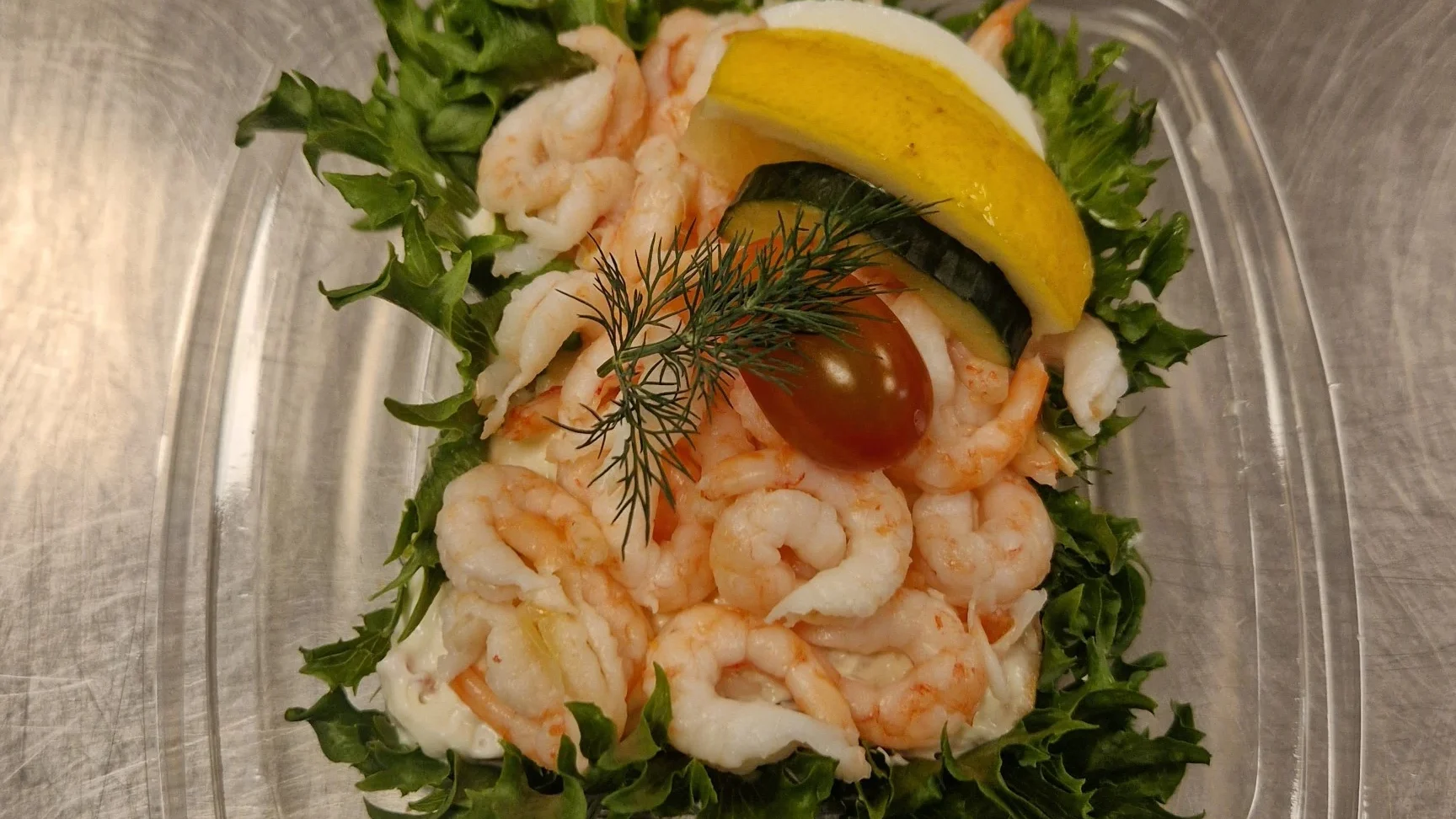 Glutenfri smörgåstårta räkor (per bit)