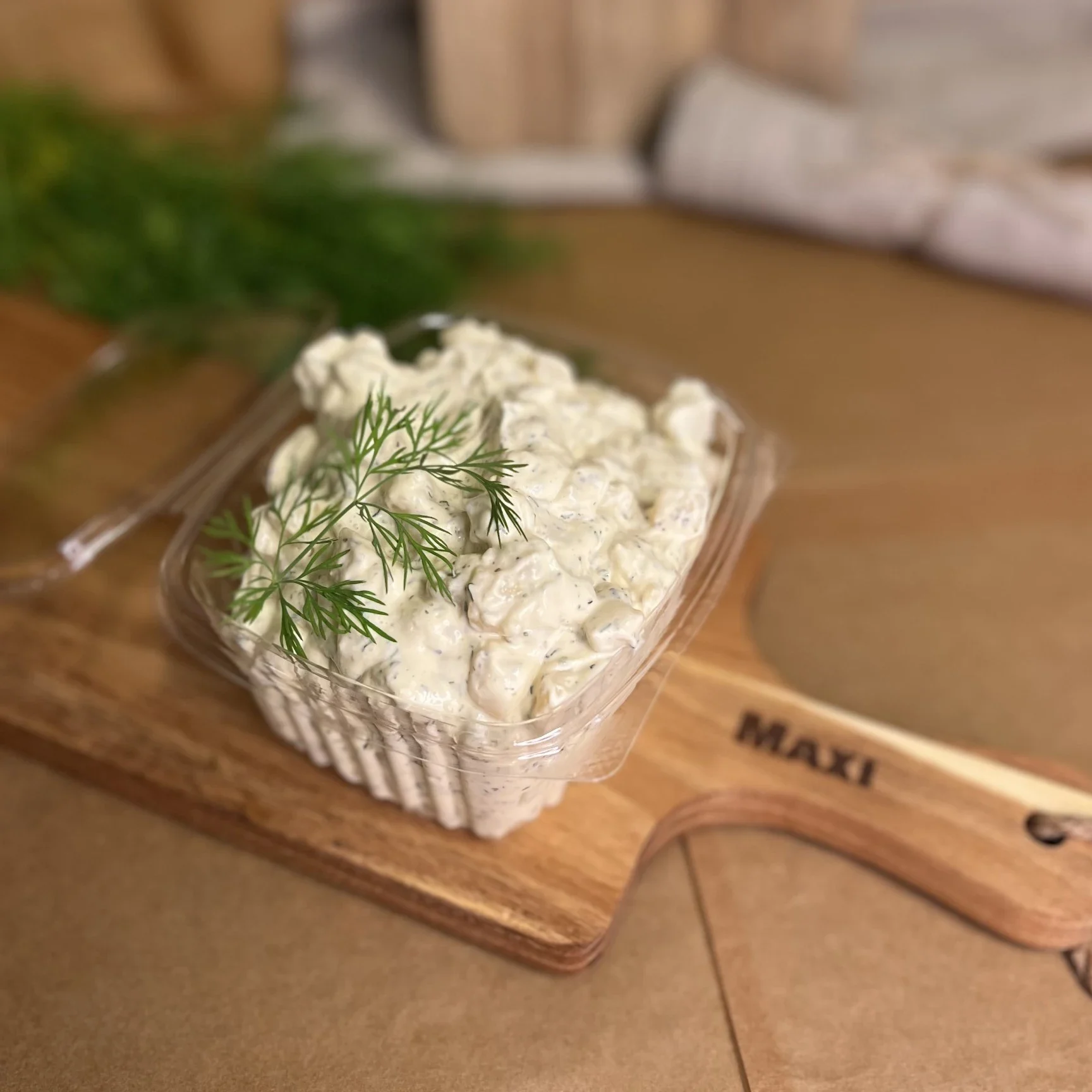 Potatissallad med Dill