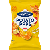 Chips Potato Pops Supreme Cheese 100g Santa Maria.