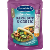 Cooking Sauce Dark Soy & Garlic 100g Santa Maria.