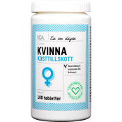 Multivitamin Kvinna Kosttillskott 100st ICA Hjärtat.