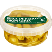 Peperoni Grön med ostfyllning 250g PAUL och THOM.