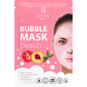 Ansiktsmask Bubble Mask Peach 1-p Stay Well.