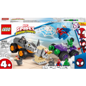 LEGO Marvel Hulk mot Rhino truckstrid 10782.