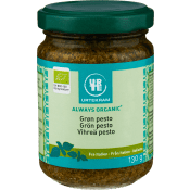 Pesto Basilika Ekologisk 130g Urtekram.