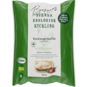 Kycklingbröstfilé med skinn Fryst Ekologisk 250g Kronfågel Bosarp.