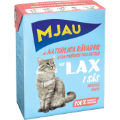 Kattmat Lax i sås 370g Mjau.