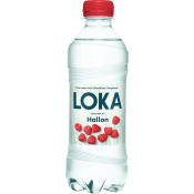 Vatten Kolsyrad Hallon 330ml Loka.
