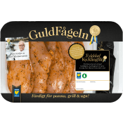 Kycklingfilé tvådelad marinerad ca 750g Guldfågeln.