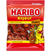 Nappar Cola 80g Haribo.