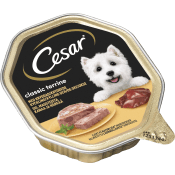 Hundmat Classics Kyckling & oxkött 150g Cesar.