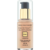 Foundation 3 in 1 Face Finity nr 50 Natural 30ml Max Factor.
