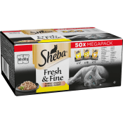 Kattmat Fresh & Fine i sås 50x50g Sheba.