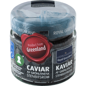 Stenbitsrom Svart 75g Royal Greenland.