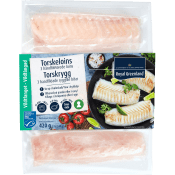 Torskryggfilé 420g Royal Greenland.
