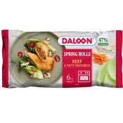 Vårrullar kött 6-p 600g Daloon.