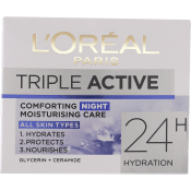 Nattkräm Triple Active 24H 50ml Loreal.