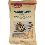 Mandelspån Rostade 50g Dr.Oetker.