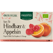 Svart te Hallon & Apelsin Ekologisk 16-p Fredsted.
