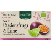 Svart te Passion & Lime Ekologisk 16-p Fredsted.