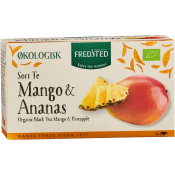 Te Svart Mango & Ananas 16-p Ekologisk 24g Fredsted.